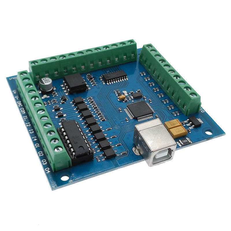 Mach3 Usb Cnc Controller 4 Axis 100Khz - CNCブレイクアウトボード USB MACH3彫刻機 4軸 100KHz ステッパーモーションコントローラーカード