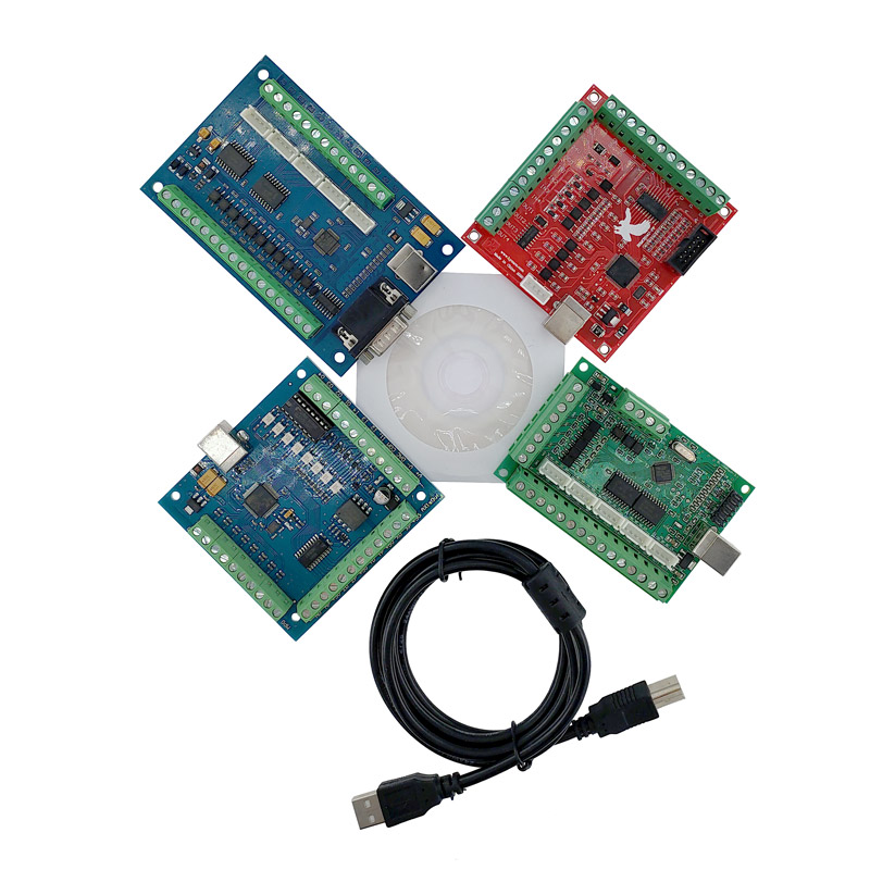 5 Axis Cnc Breakout Board Interface Mach3 - 1個 ブレークアウトボード インターフェースドライバー CNCボード USB MACH3