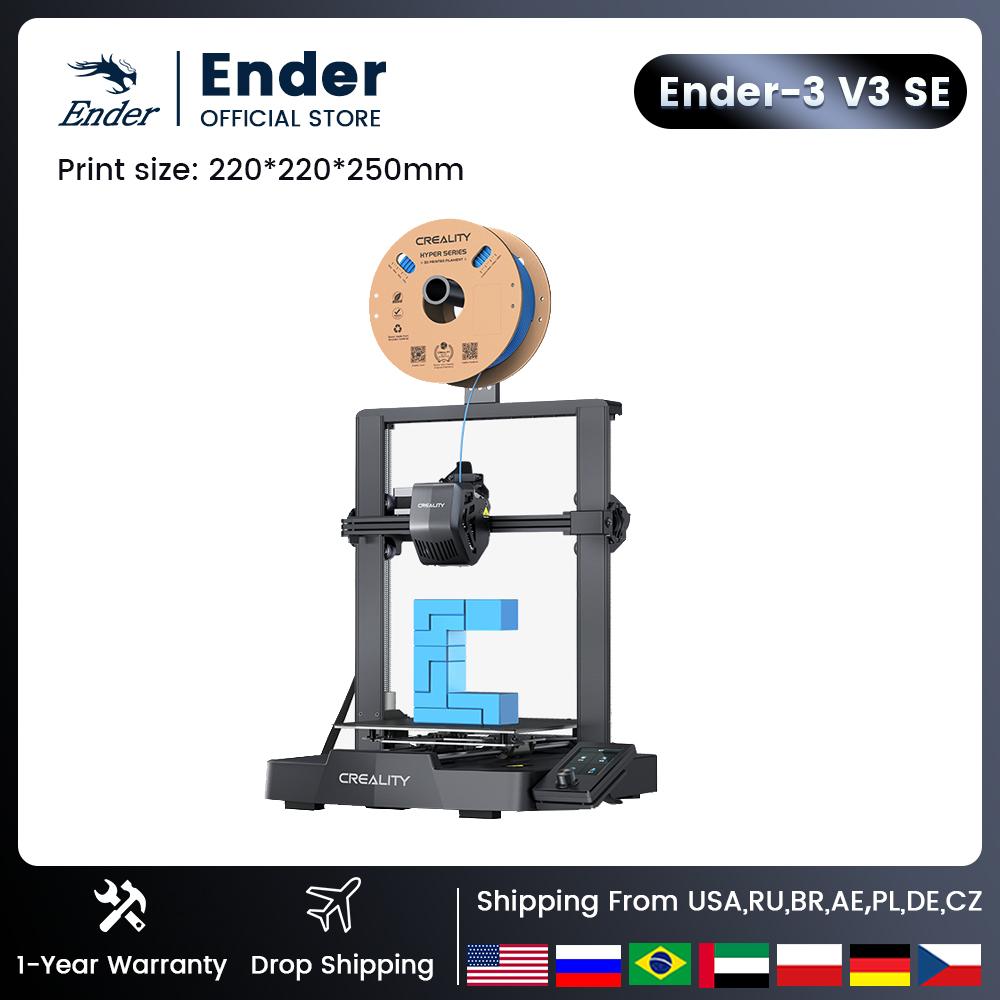 Cnc 3018 Pro Max Metal - Creality-デュアルZ軸プリンター,Ender-3,v3 se,直接押出機,安心,自動レベリング,高速印刷,3D