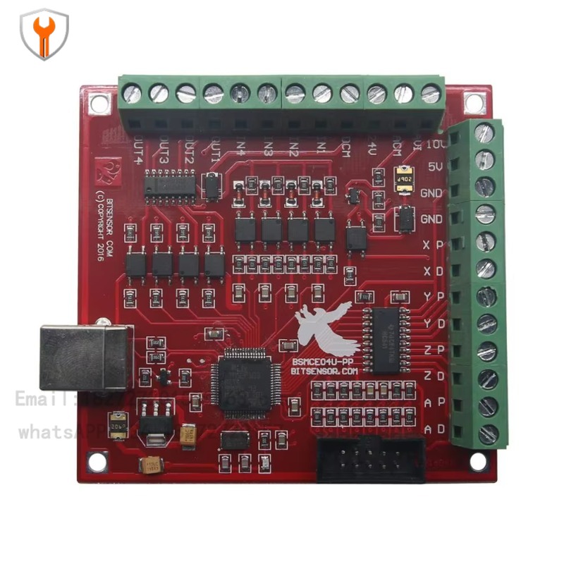 Mach3 Usb Cnc Controller 4 Axis 100Khz - CNC USB MACH3 100Khz ブレークアウトボード 4軸インターフェースドライバー