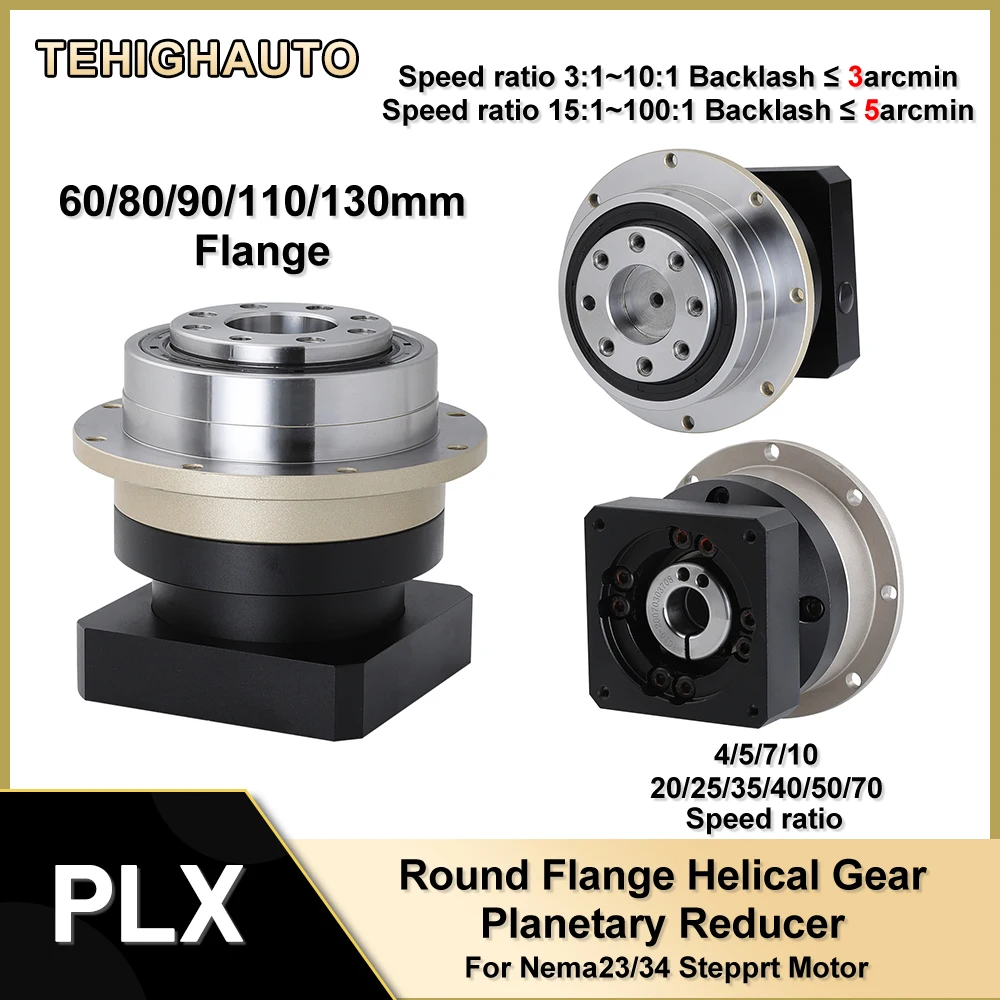 遊星ギアボックス減速機,円形フランジ減速機,nema23,3 - Planetary Gearbox Reducer Nema 23 34 のレビューと価格