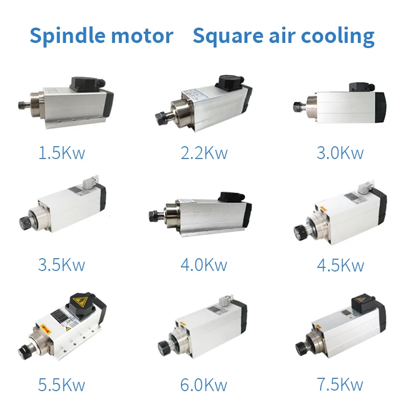 Er11 110v 220v 380v 空冷式 1.5kw  - Air Cooled 1.5Kw Spindle Motor Inverter 110V のレビューと価格