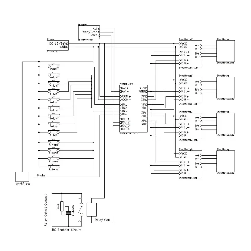 CNC 5 軸 Mach3 インターフェースボードブレークア - 5 Axis Cnc Breakout Board Interface Mach3 のレビューと価格