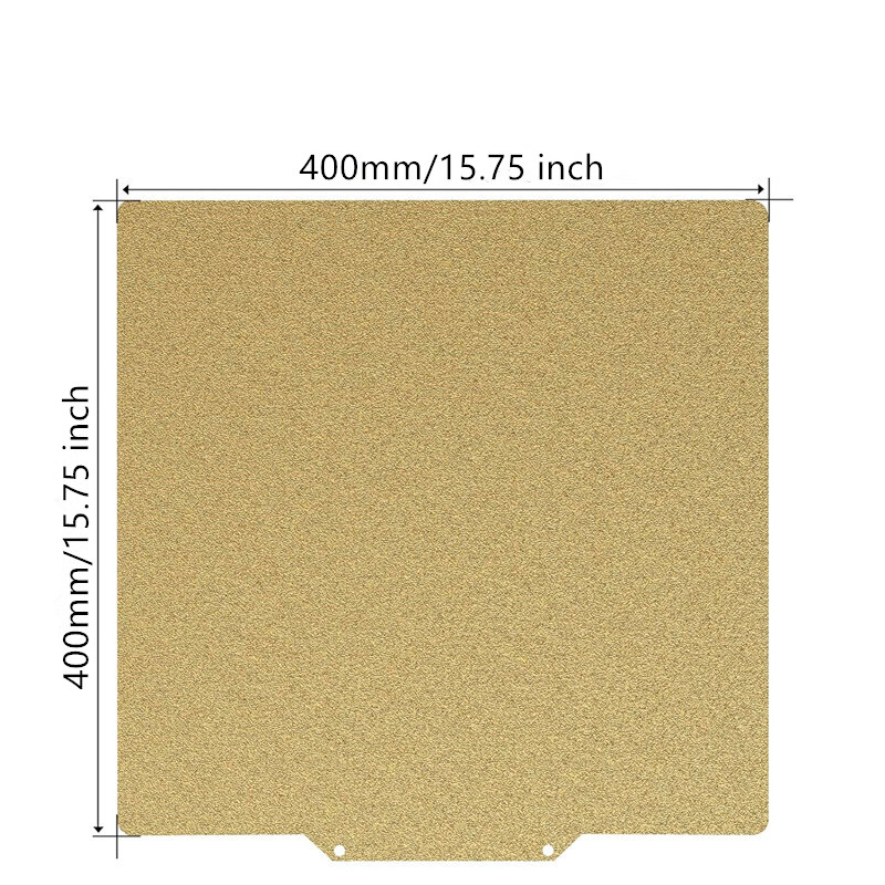 テクスチャ加工されたPEIシート 400x400mm 両面滑 - Cnc 3018 Pro Max Metal のレビューと価格